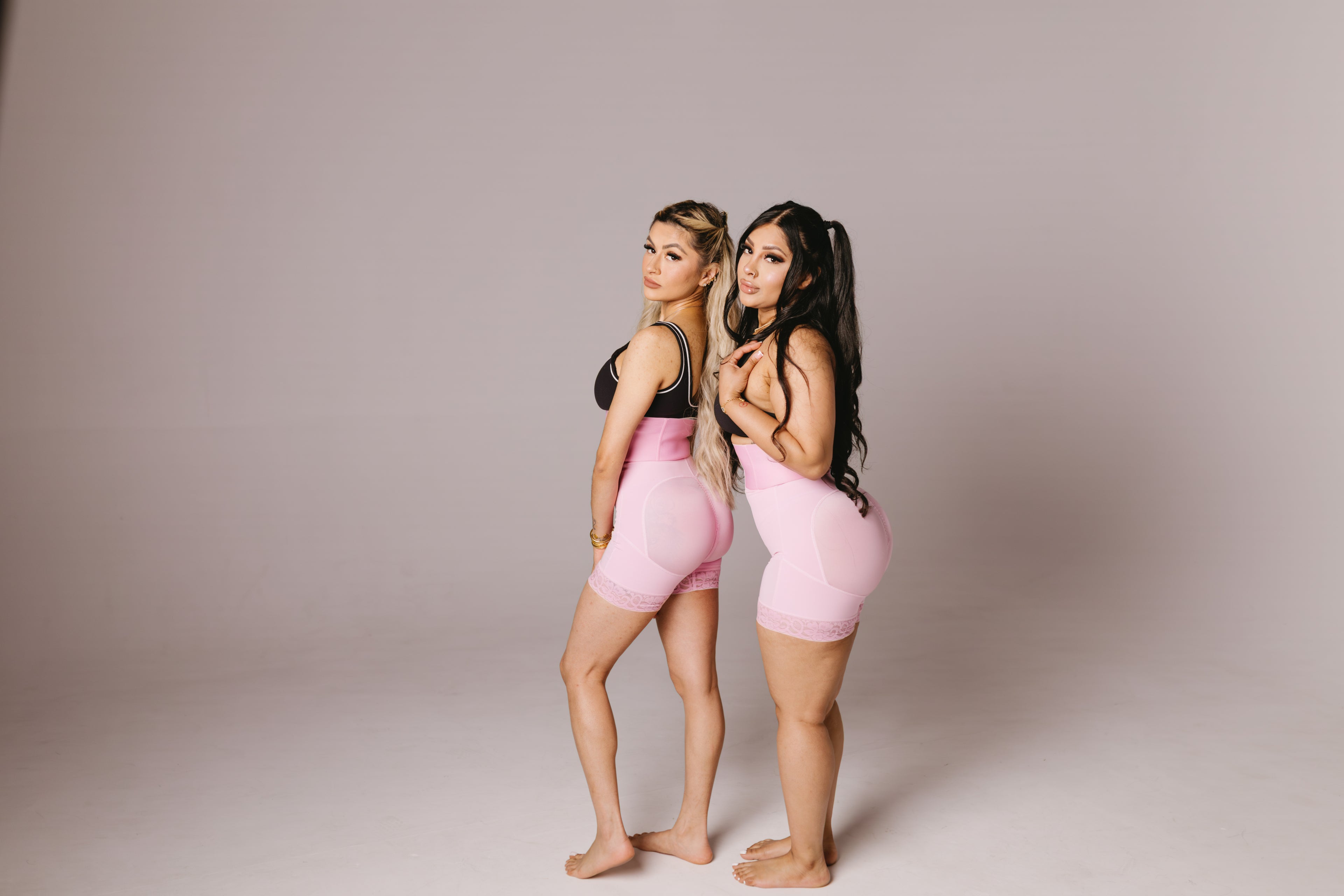 Pretty in Pink Strapless Faja